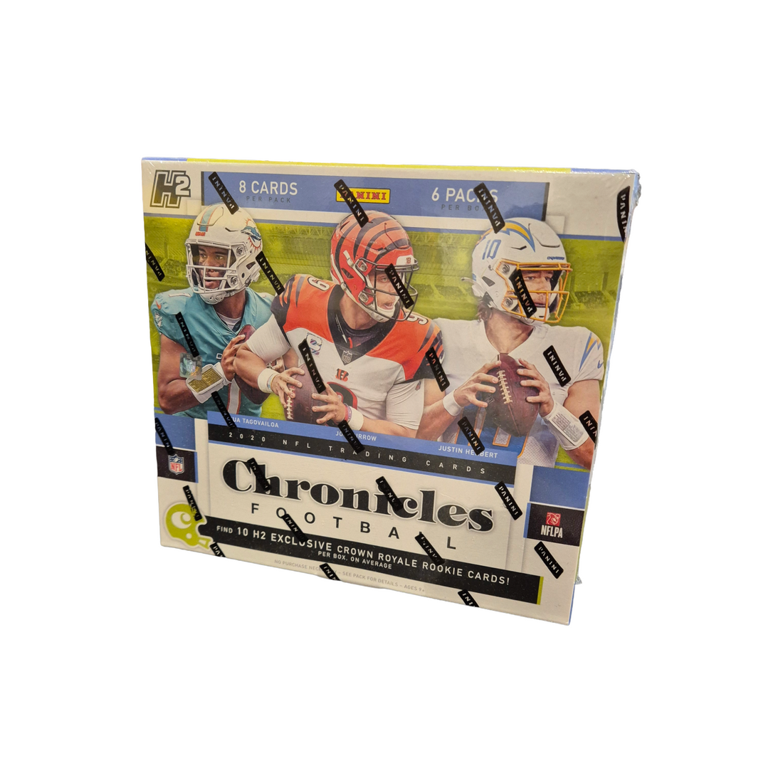Panini Chronicles Football NFL Hobby Hybrid H2 Box 2020