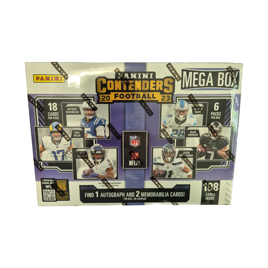 Panini Contenders Football NFL Hobby Mega Box 2023