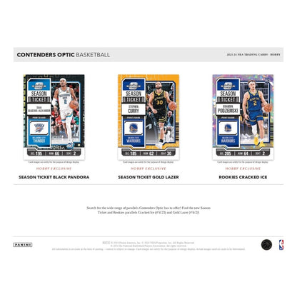 Panini Contenders Optic Basketball Hobby Box 2023/2024