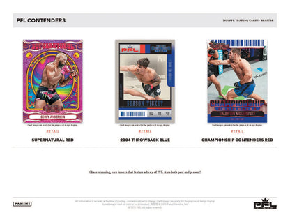 Panini Contenders PFL Blaster Box 2025