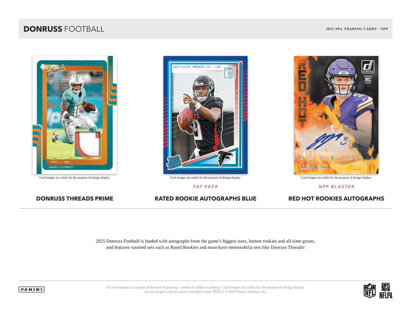 Panini Donruss Football Blaster Box 2025