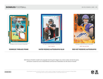 Panini Donruss Football Blaster Box 2025