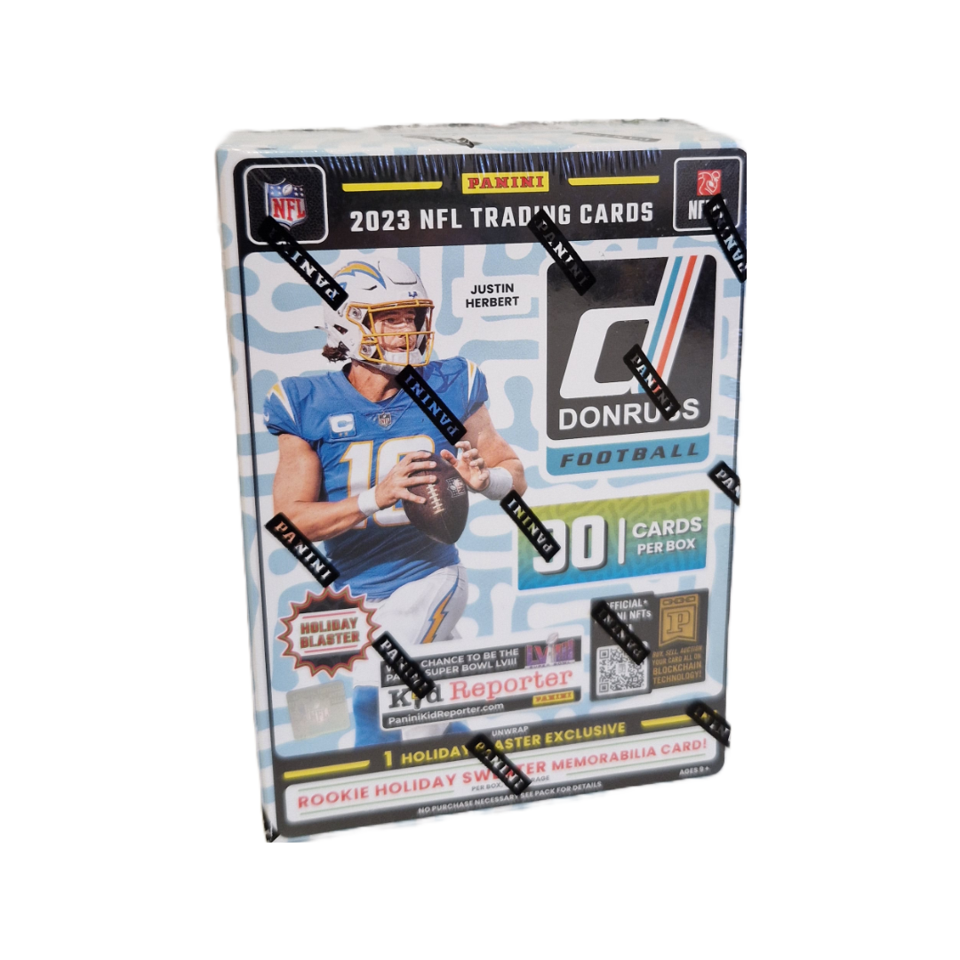 Panini Donruss Football 6-Pack Holiday Blaster Box 2023