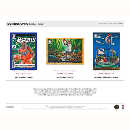 Panini Donruss Optic Basketball NBA Hobby Box 2024/2025