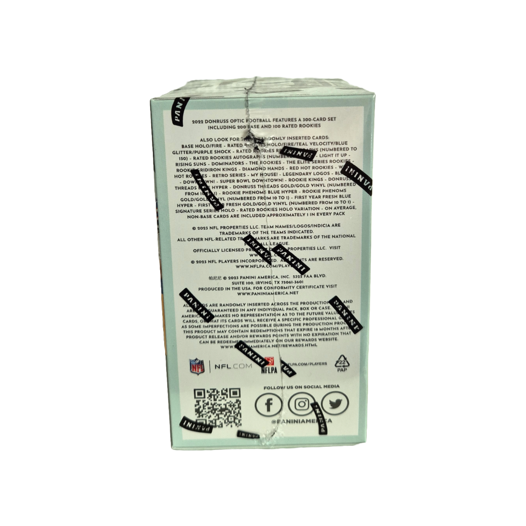 Panini Donruss Optic Football NFL Blaster Box 2022