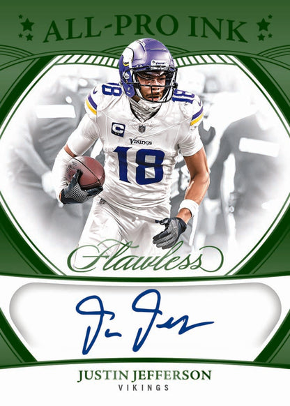 Panini Flawless Football Hobby Box 2025
