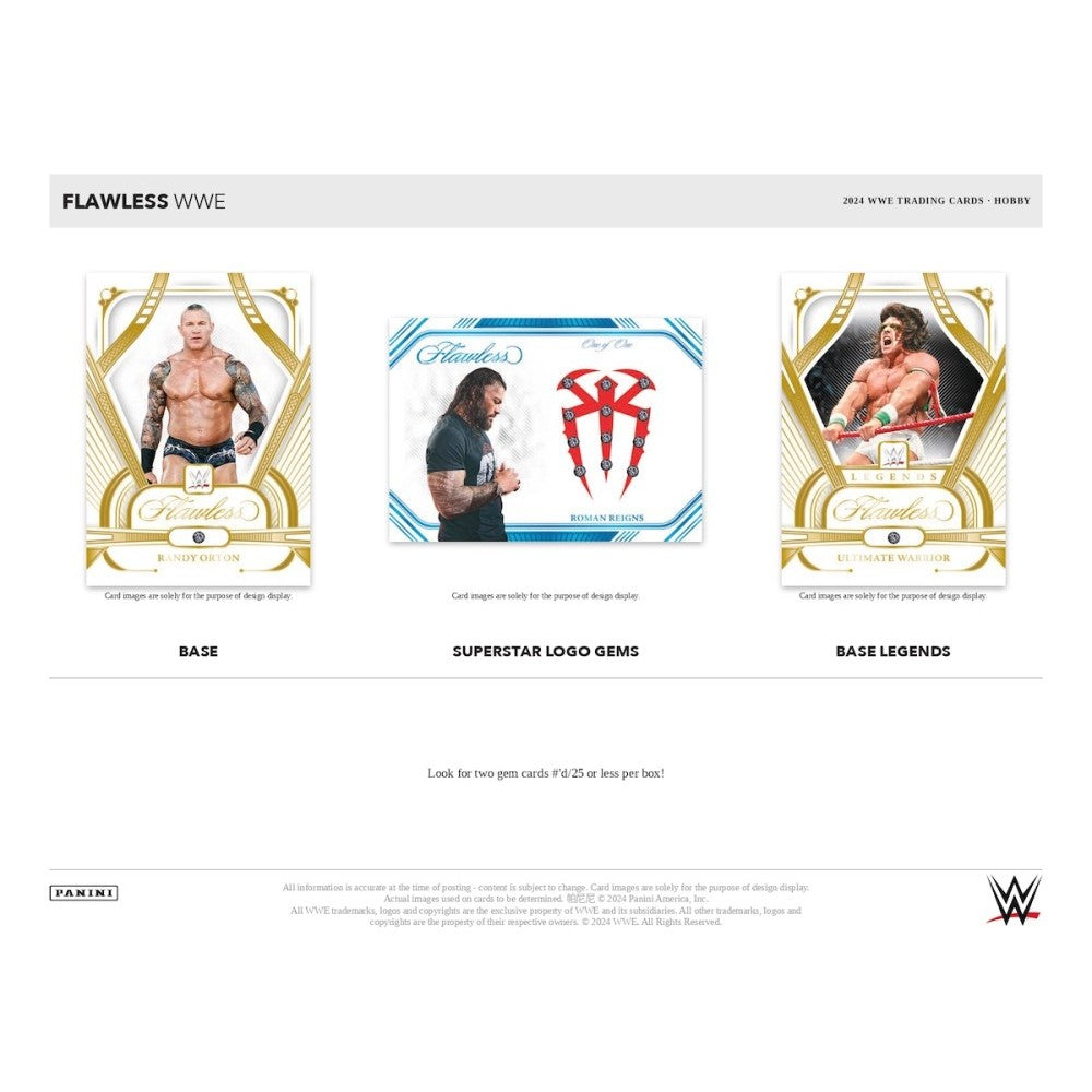 Panini Flawless WWE Wrestling Hobby Box 2024