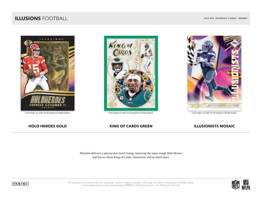 Panini Illusions Football NFL Hobby Box 2023