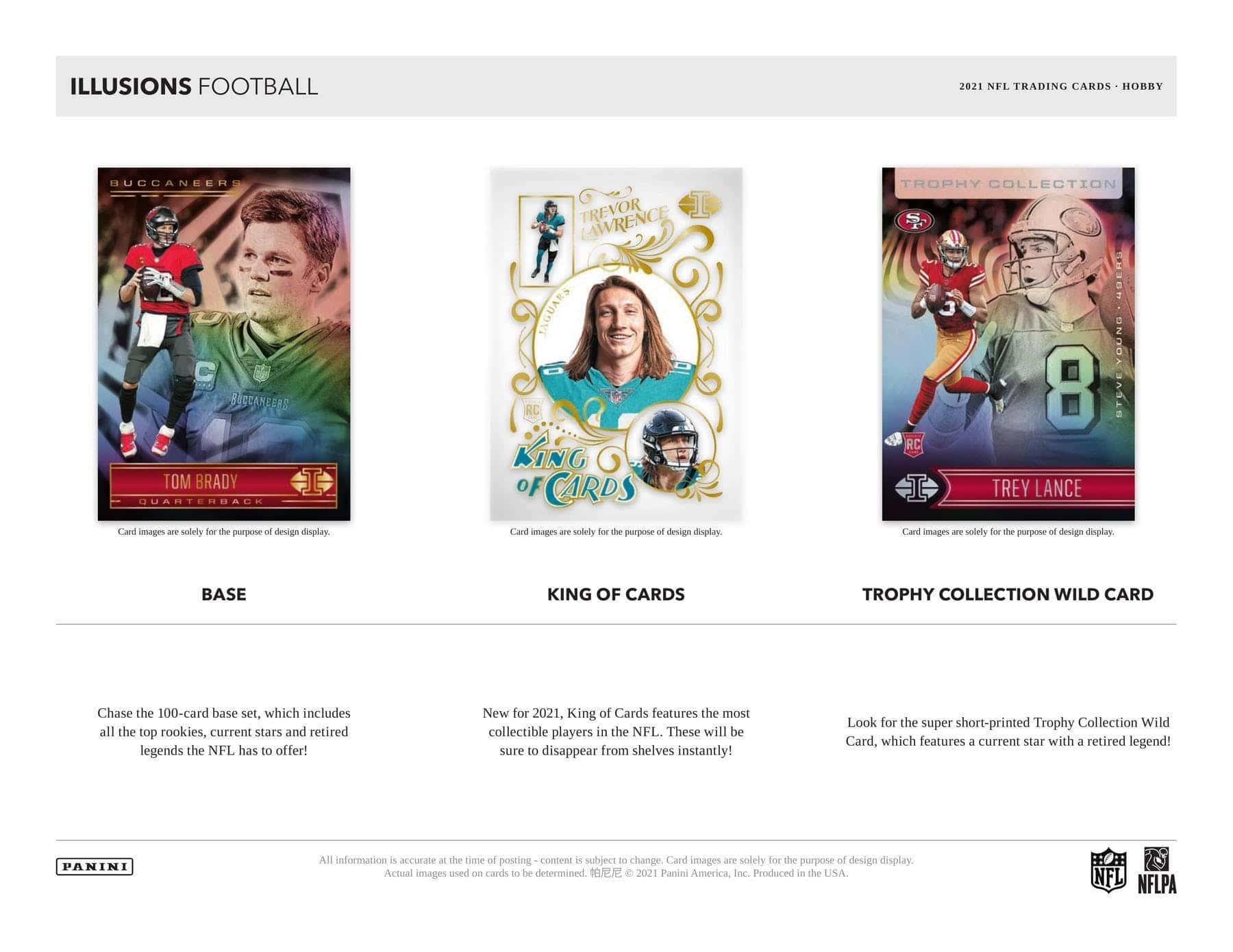 Panini Illusions Football NFL Hobby Box 2021