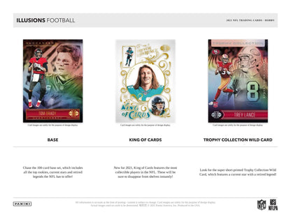 Panini Illusions Football NFL Hobby Box 2021