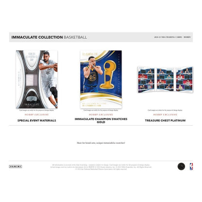 Panini Immaculate Basketball NBA Hobby Box 2024/2025