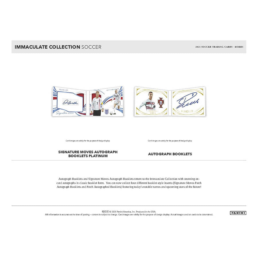 Panini Immaculate Soccer Hobby Box 2021