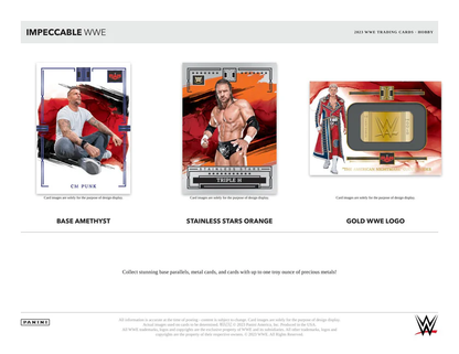 Panini Impeccable WWE Hobby Box 2023