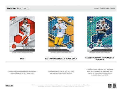 Panini Mosaic Choice Football Box 2021