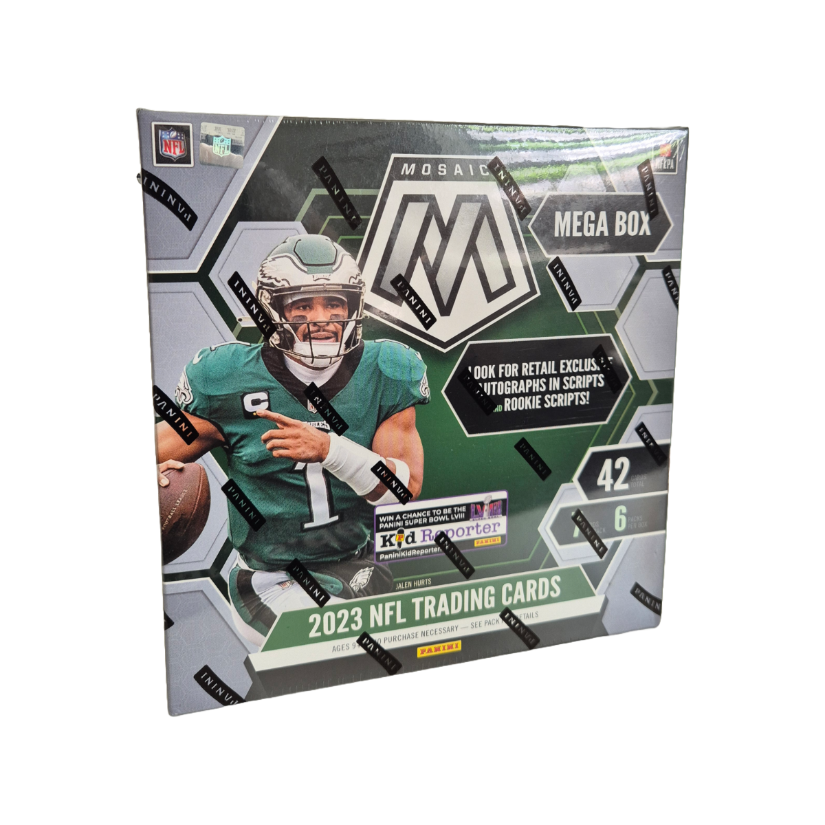 Panini Mosaic NFL Football Mega Box 2023