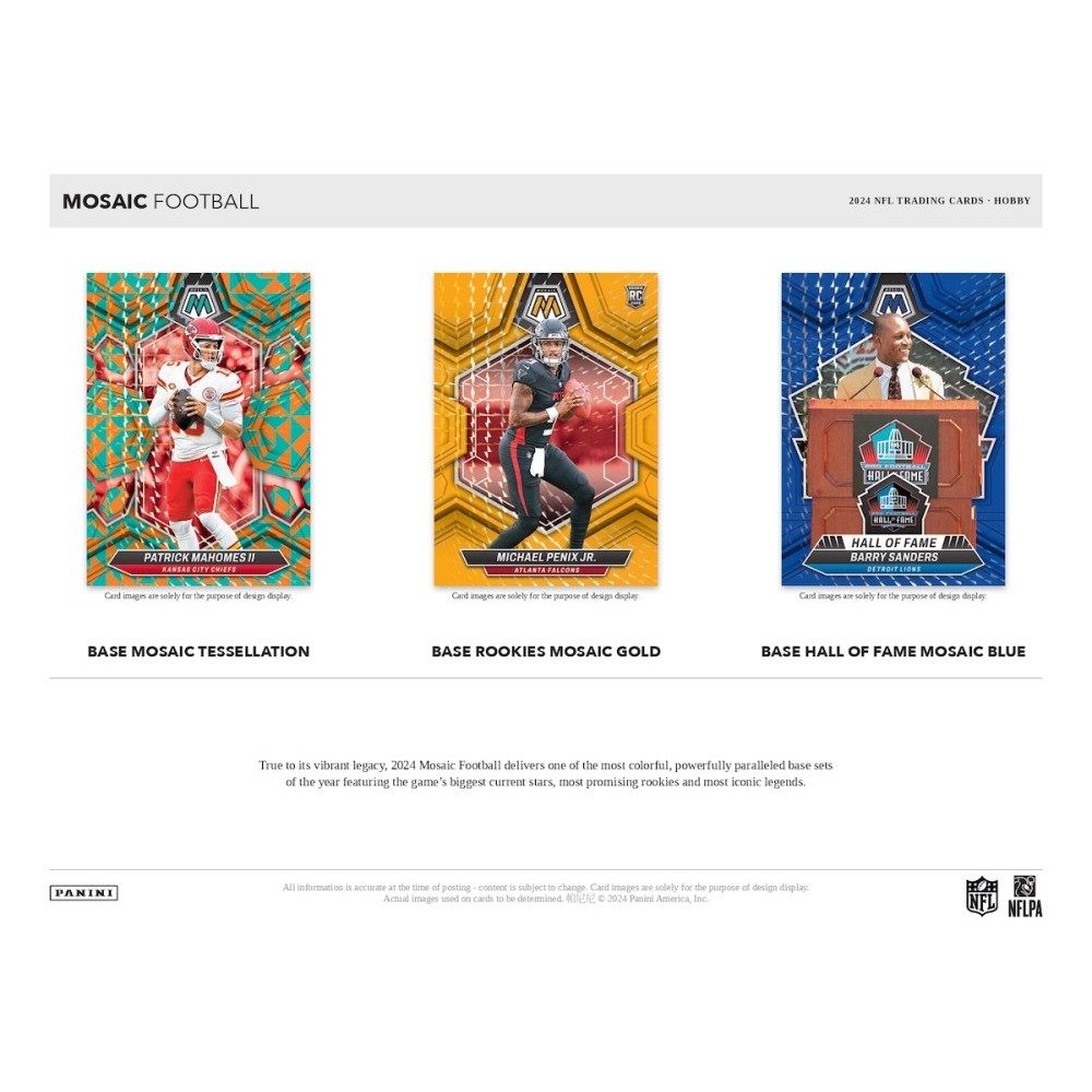 Panini Mosaic Football Hobby Box 2024