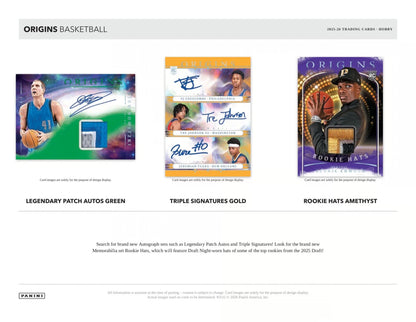 Panini Origins Basketball Hobby Box 2025/2026