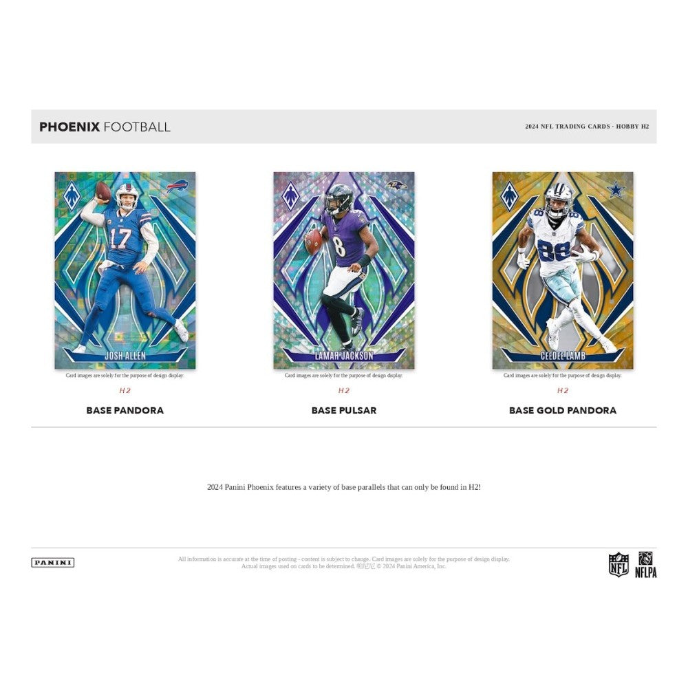 Panini Phoenix Football Hobby H2 Box 2024