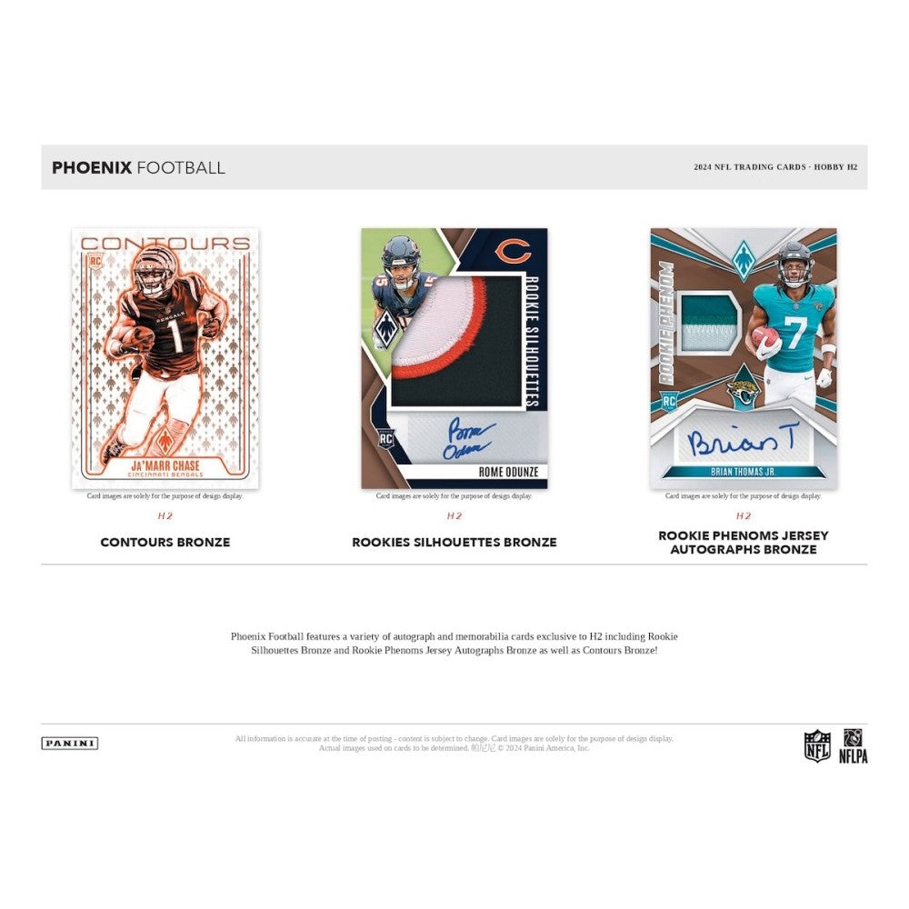 Panini Phoenix Football Hobby H2 Box 2024
