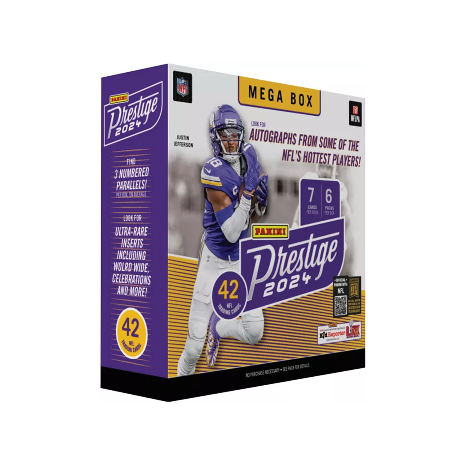 Panini Prestige Football NFL Mega Box 2024