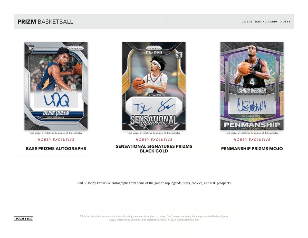 Panini Prizm Basketball Hobby Box 2025/2026