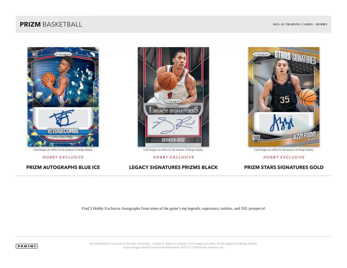 Panini Prizm Basketball Hobby Box 2025/2026