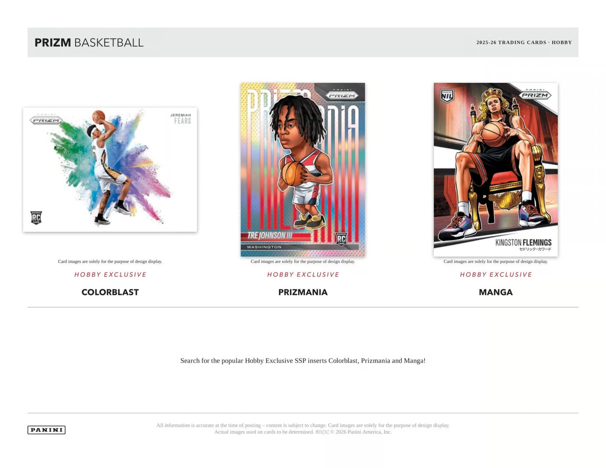 Panini Prizm Basketball Hobby Box 2025/2026