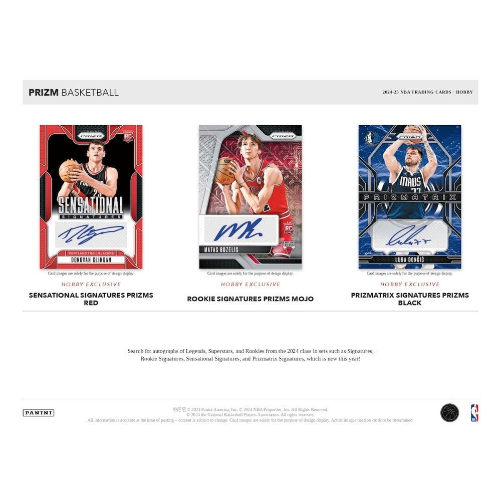 Panini Prizm Basketball Hobby Box 2024/2025