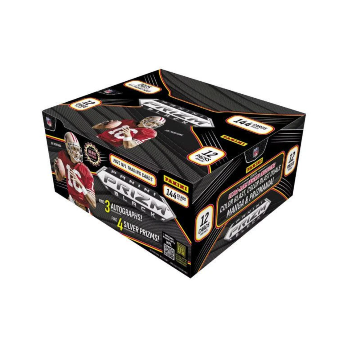 Panini Prizm Black Football Hobby Box 2025