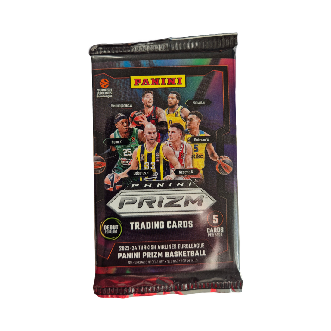 Panini Prizm Turkish Airlines EuroLeague Basketball Hobby Booster Pack 2023/2024