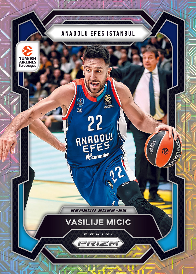 Panini Prizm Turkish Airlines EuroLeague Basketball Hobby Booster Pack 2023/2024