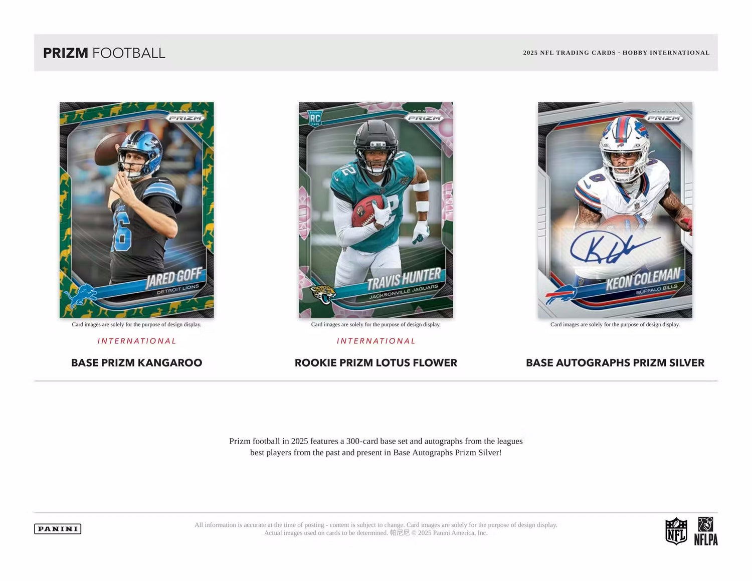 Panini Prizm Football Hobby International Box 2025