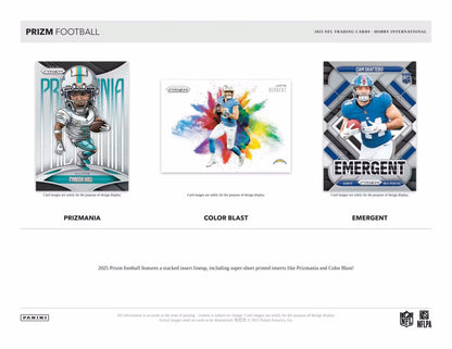 Panini Prizm Football Hobby International Box 2025
