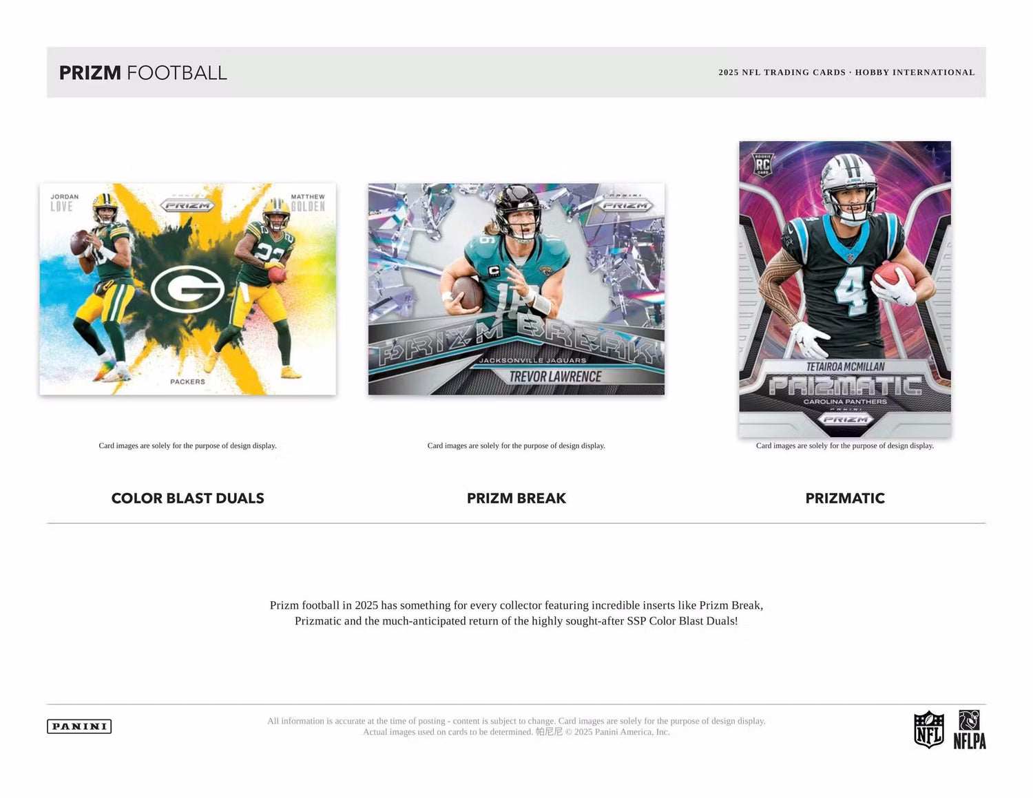 Panini Prizm Football Hobby International Box 2025