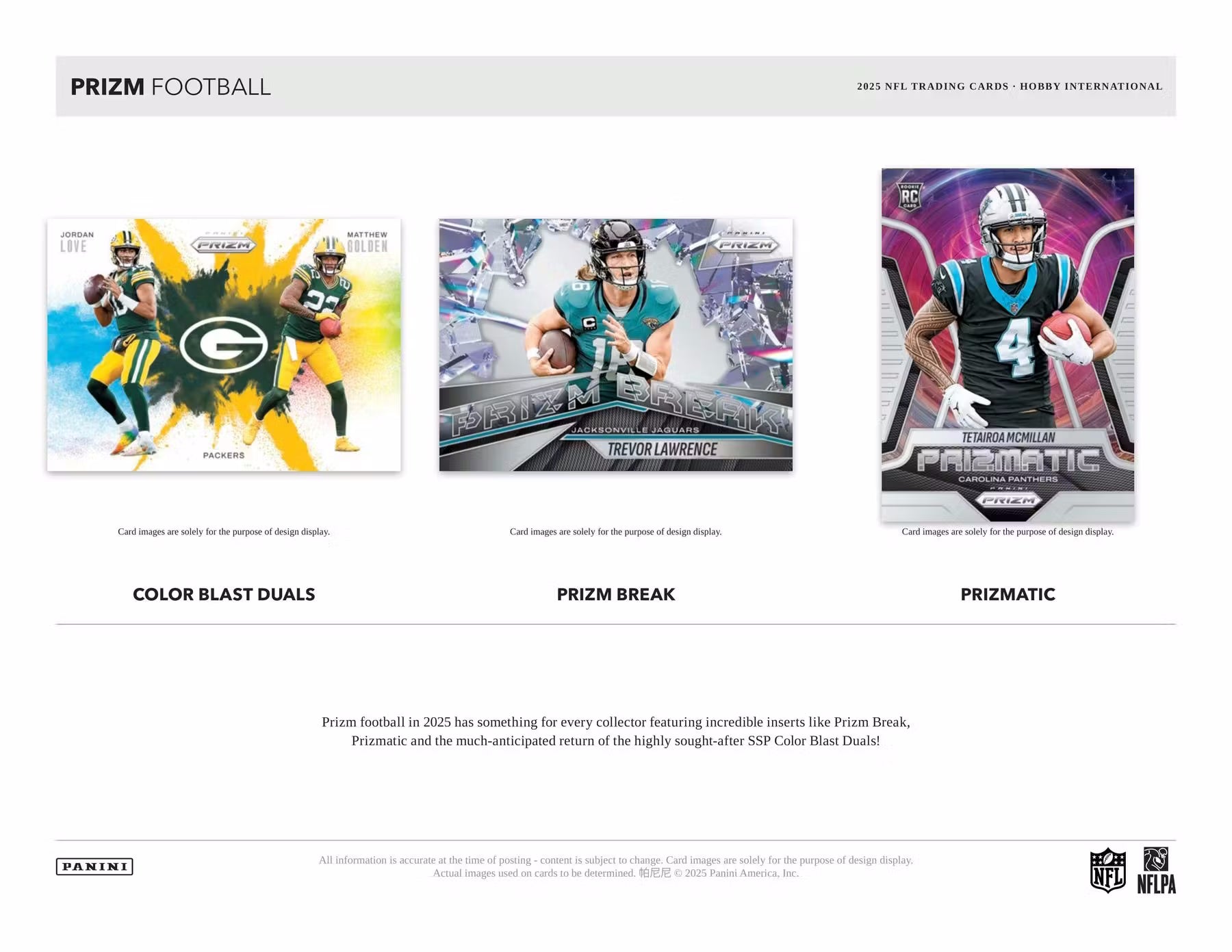 Panini Prizm Football Hobby International Box 2025