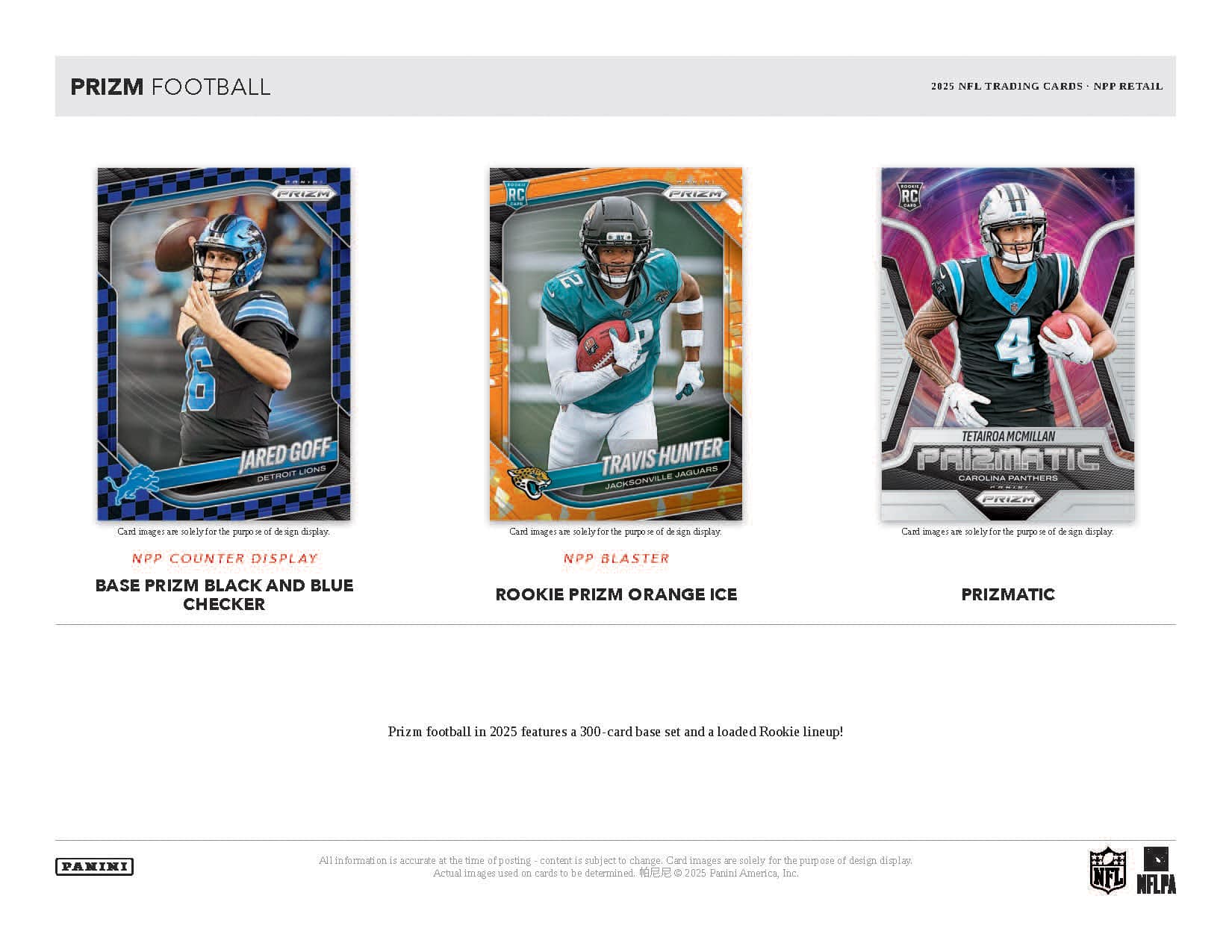 Panini Prizm Football Mega Box 2025
