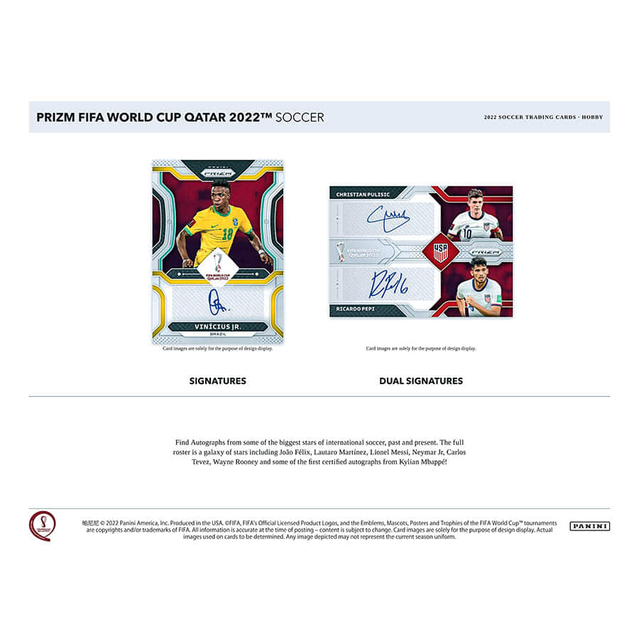 Panini Prizm World Cup Hobby Box 2022