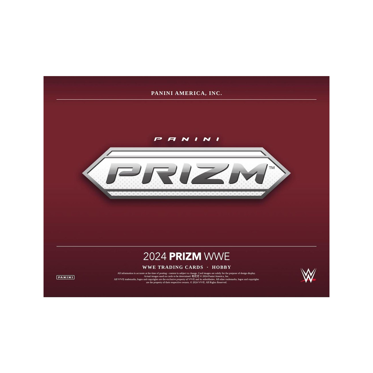 Panini Prizm WWE Wrestling Hobby Box 2024