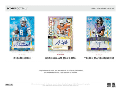 Panini Score Football Mega Box 2025