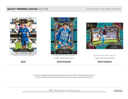Panini Select English Premier League Soccer Hobby International Box 2023/2024