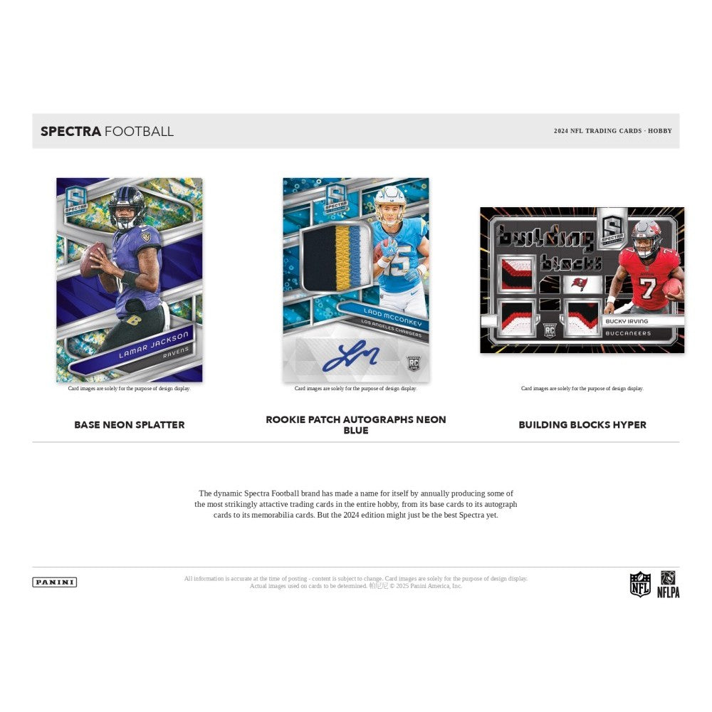 Panini Spectra Football NFL Hobby Box 2024