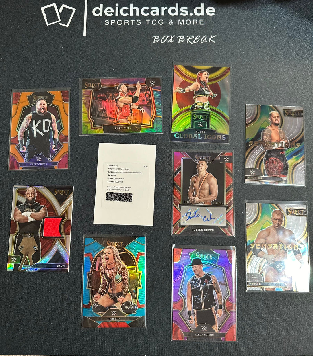 Panini Select WWE Wrestling Hobby Box 2023