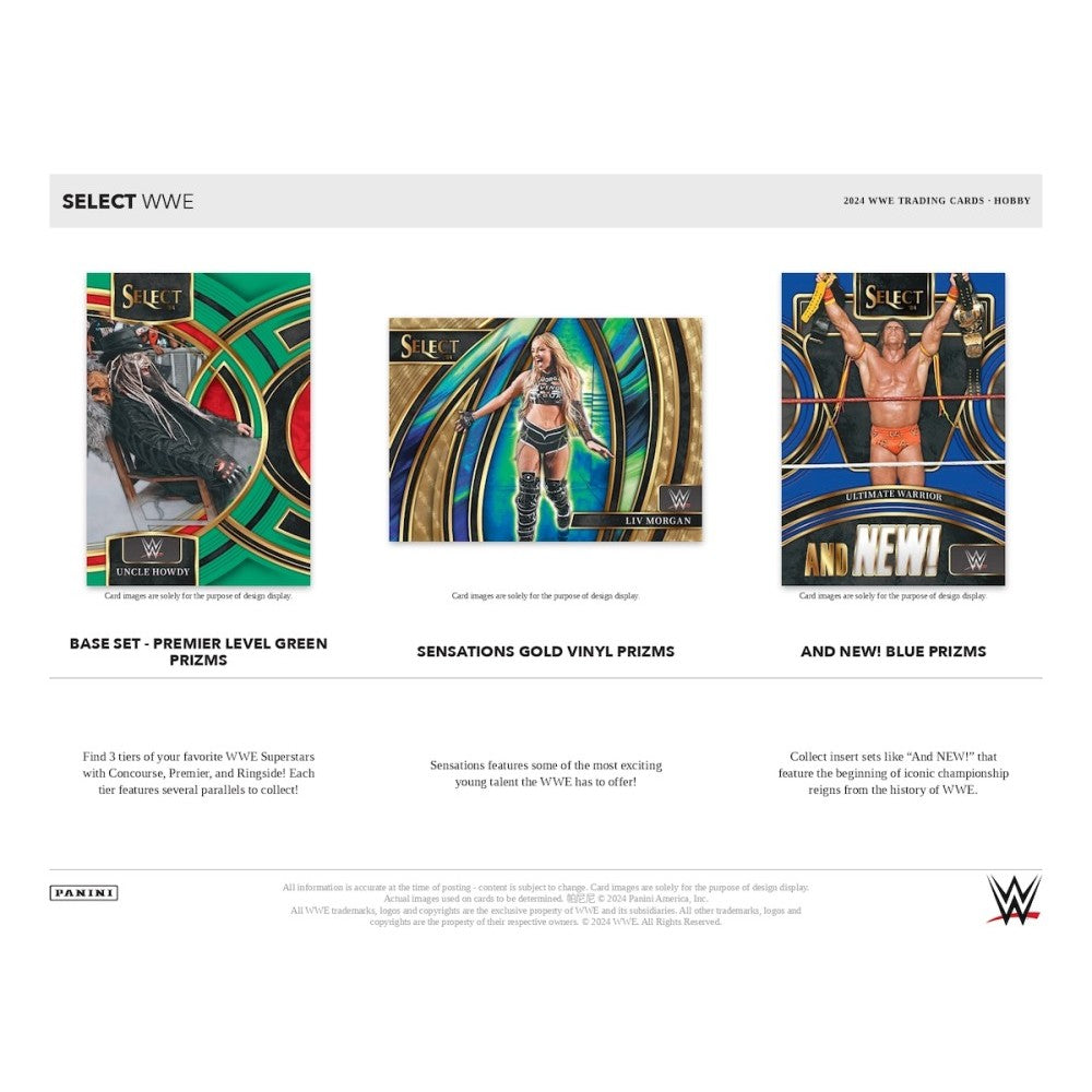 Panini Select WWE Wrestling Hobby Box 2024