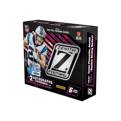 Panini Zenith 1st of the Line Football NFL Hobby Box 2021