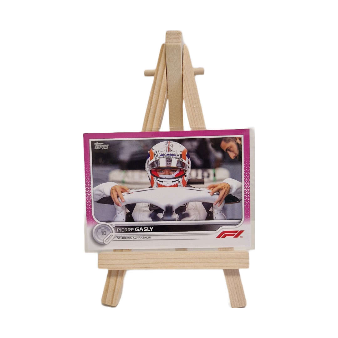 Pierre Gasly Topps F1 Flagship Hobby Box Fuchsia Parallel 67/150
