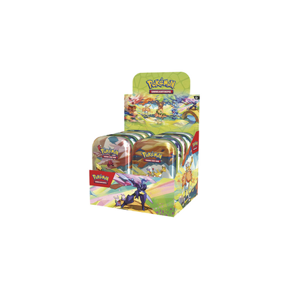 Pokémon Mini Tin Box Farbenfrohes Paldea - Juni 2024 (DE)