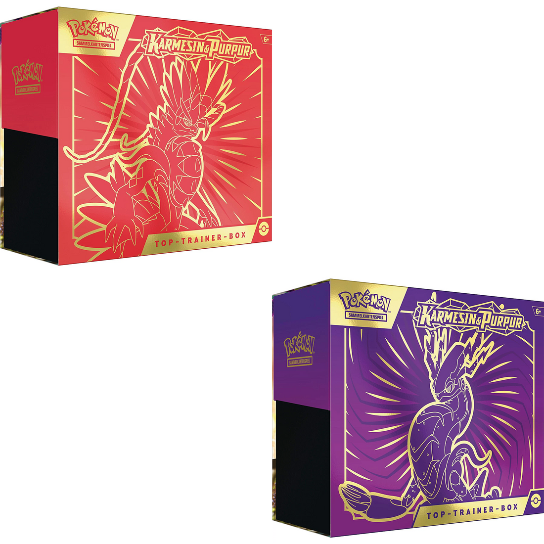Pokémon Karmesin &amp; Purpur KP01 Top Trainer Box (DE)