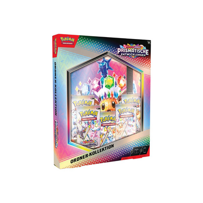 Pokémon Karmesin &amp; Purpur 08.5 Prismatische Entwicklungen Ordner Collection DE
