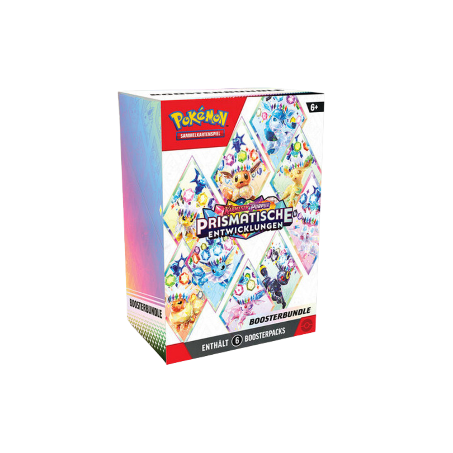 Pokémon Karmesin &amp; Purpur 08.5 Prismatische Entwicklungen Booster Bundle DE