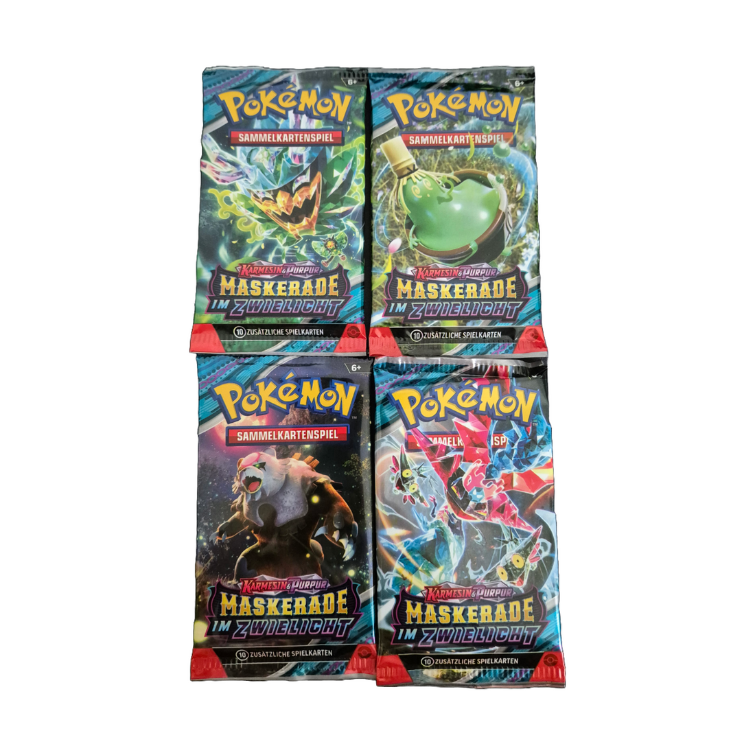 Pokémon Karmesin &amp; Purpur KP06 Maskerade im Zwielicht Booster Pack (DE)